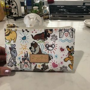 Disney Dooney Dogs Cosmetic Makeup Pouch Case